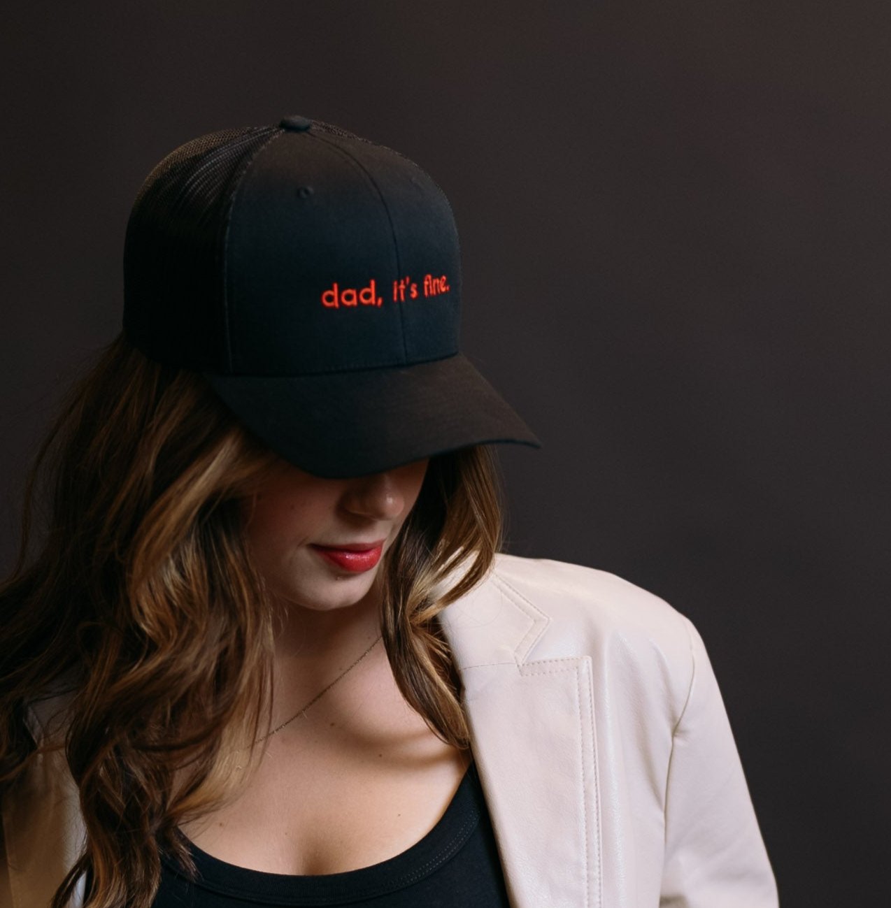 Low Profile Trucker Hat Dark & Dangerous