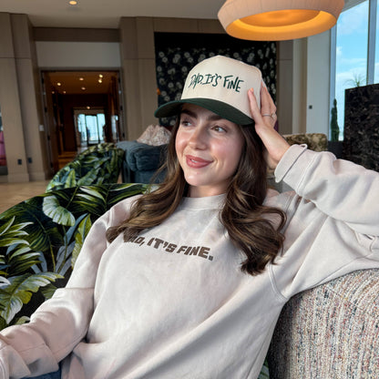 Canvas Trucker Hat Script