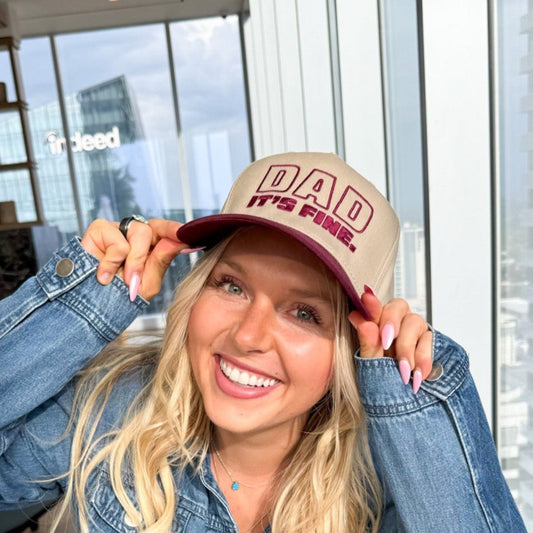 Canvas Trucker Hat Bold